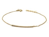 Bracciale Domar Donna Bracciale oro 9k in Oro Zircone BROR-395-280